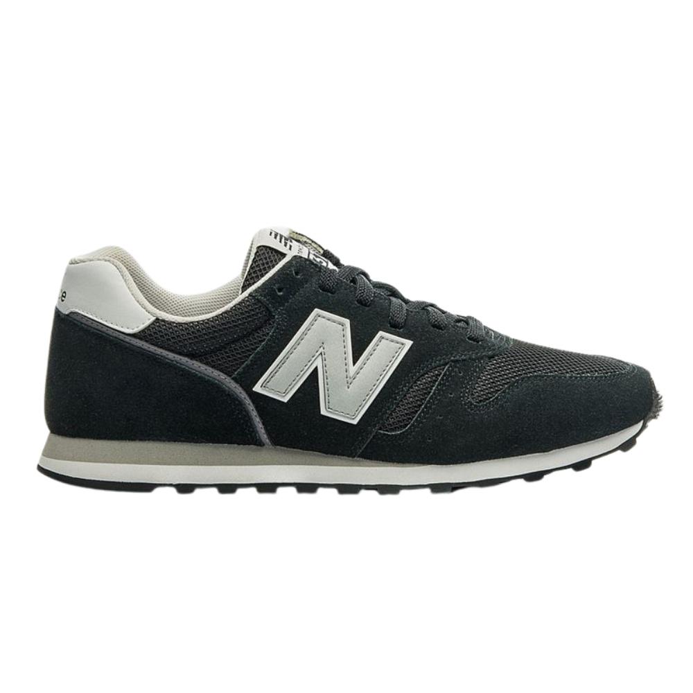 Tênis New Balance 373 v2 Masculino Preto e Prata
