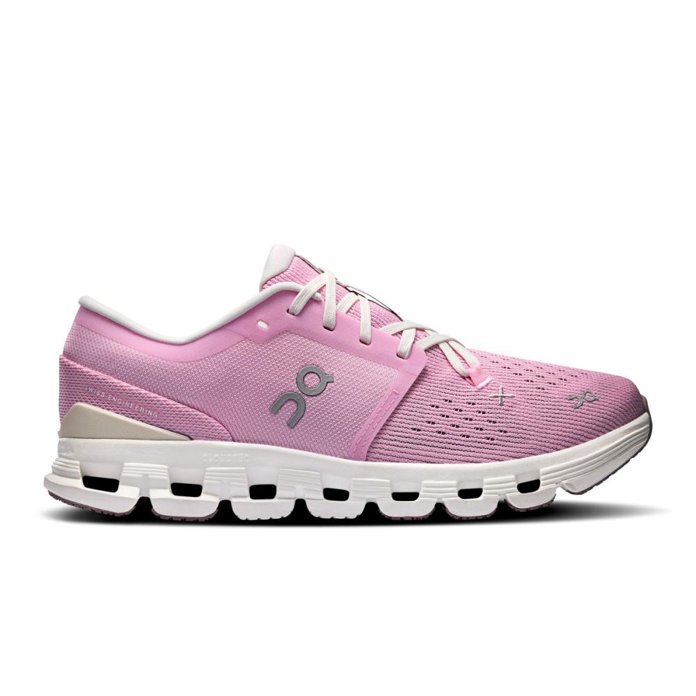 Tênis On Running Cloud X 4 Feminino Rosa