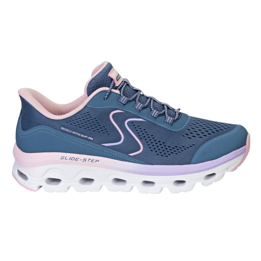 Tênis Skechers Glide-Step Sole Feminino Cinza