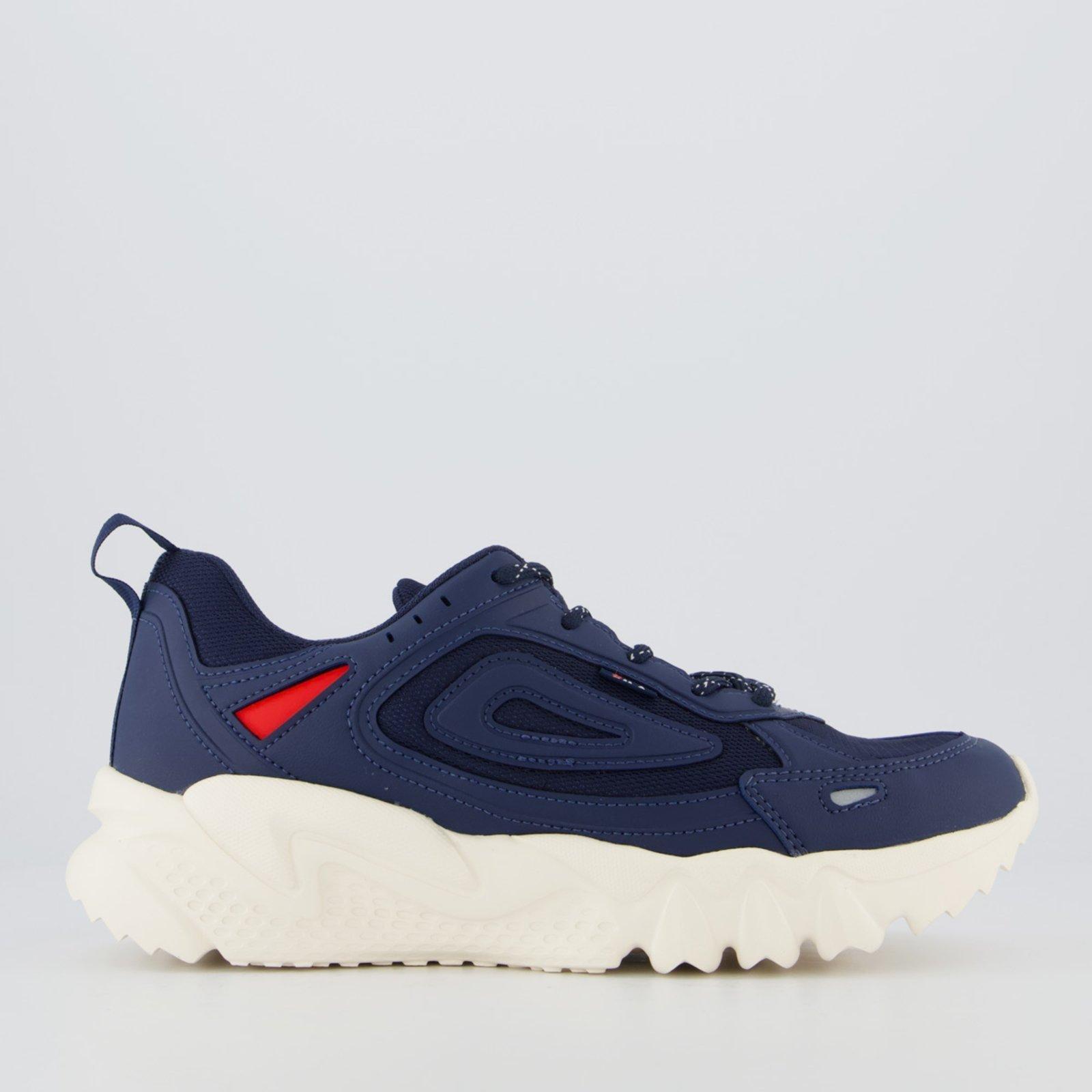 Tenis Fila Venture Tracer Lite Marinho e Bege